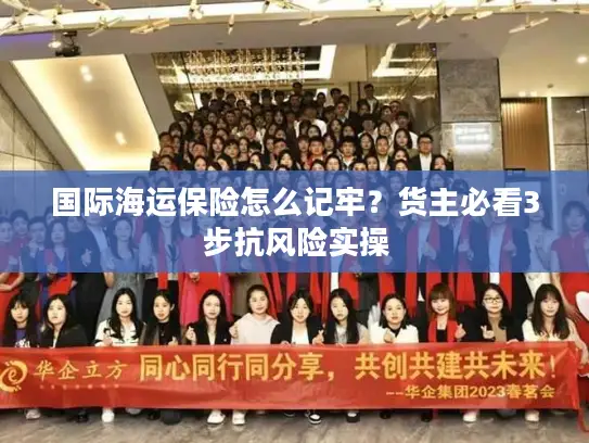 国际海运保险怎么记牢？货主必看3步抗风险实操