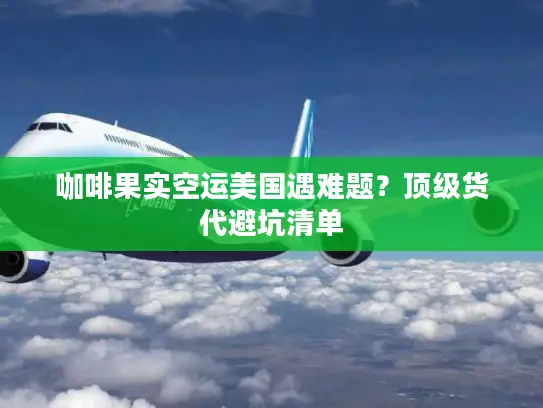 咖啡果实空运美国遇难题？顶级货代避坑清单