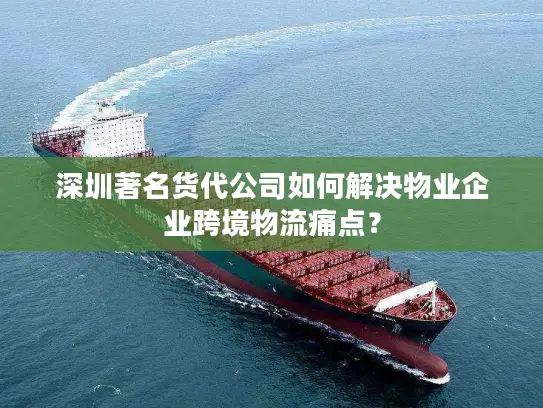 深圳著名货代公司如何解决物业企业跨境物流痛点？