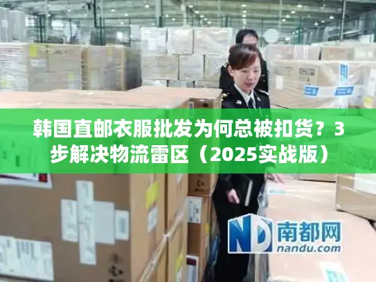 韩国直邮衣服批发为何总被扣货？3步解决物流雷区（2025实战版）