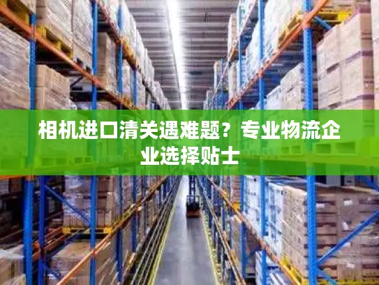 相机进口清关遇难题？专业物流企业选择贴士