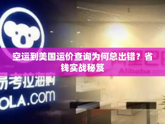 空运到美国运价查询为何总出错？省钱实战秘笈