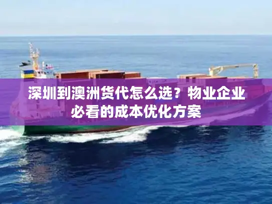 深圳到澳洲货代怎么选？物业企业必看的成本优化方案