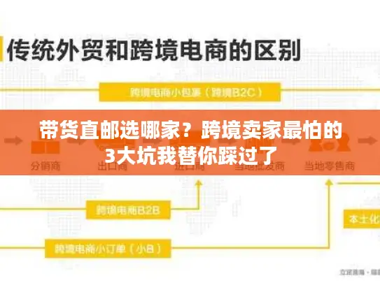 带货直邮选哪家？跨境卖家最怕的3大坑我替你踩过了
