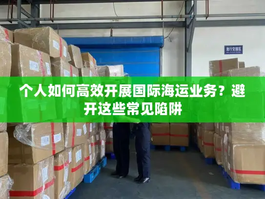 个人如何高效开展国际海运业务？避开这些常见陷阱