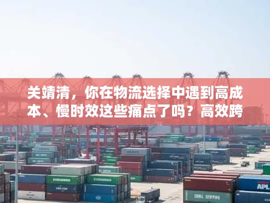 关靖清，你在物流选择中遇到高成本、慢时效这些痛点了吗？高效跨境解决方案揭秘