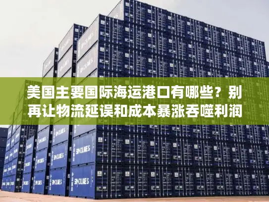 美国主要国际海运港口有哪些？别再让物流延误和成本暴涨吞噬利润了！