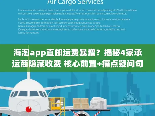 海淘app直邮运费暴增？揭秘4家承运商隐藏收费 核心前置+痛点疑问句，不含指南/攻略，字符数42）