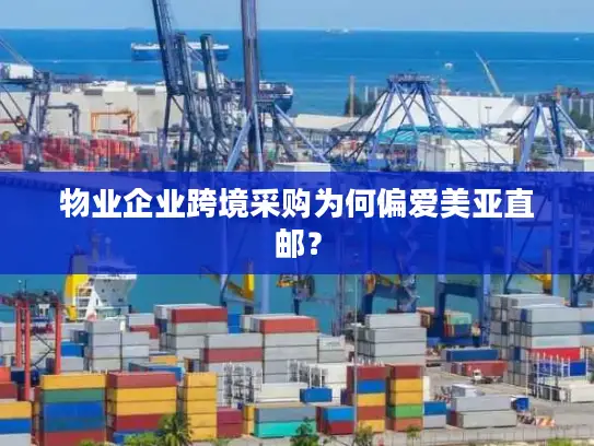 物业企业跨境采购为何偏爱美亚直邮？