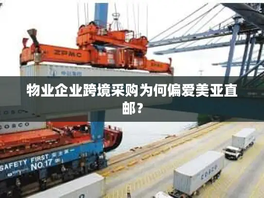 物业企业跨境采购为何偏爱美亚直邮？