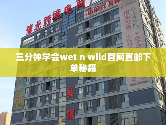 三分钟学会wet n wild官网直邮下单秘籍
