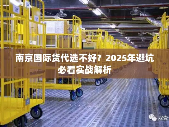 南京国际货代选不好？2025年避坑必看实战解析
