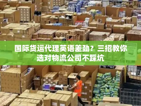 国际货运代理英语差劲？三招教你选对物流公司不踩坑