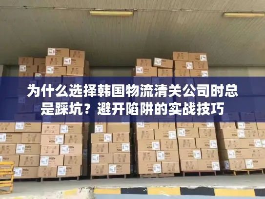 为什么选择韩国物流清关公司时总是踩坑？避开陷阱的实战技巧