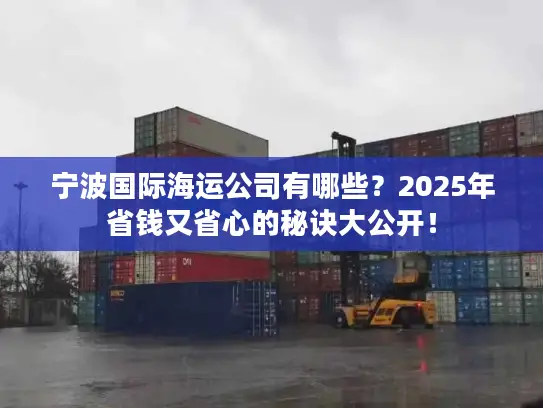 宁波国际海运公司有哪些？2025年省钱又省心的秘诀大公开！