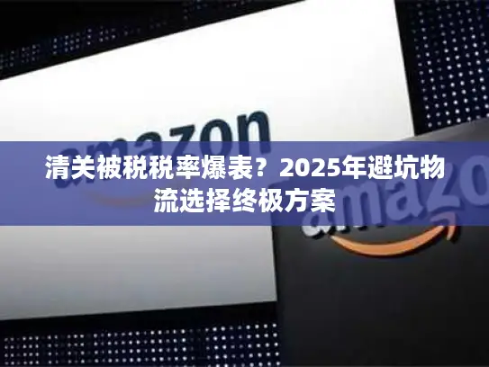 清关被税税率爆表？2025年避坑物流选择终极方案