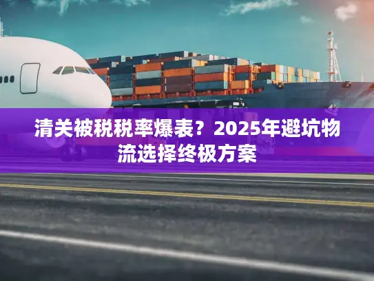 清关被税税率爆表？2025年避坑物流选择终极方案