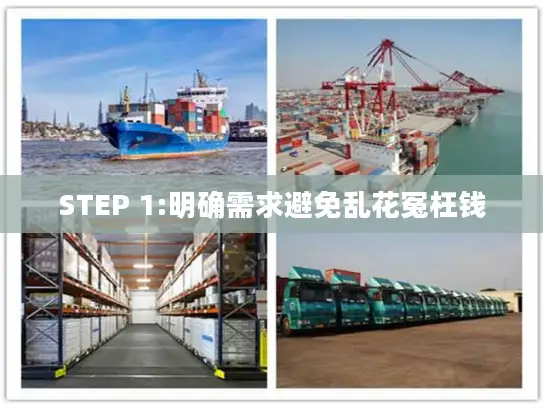 STEP 1:明确需求避免乱花冤枉钱