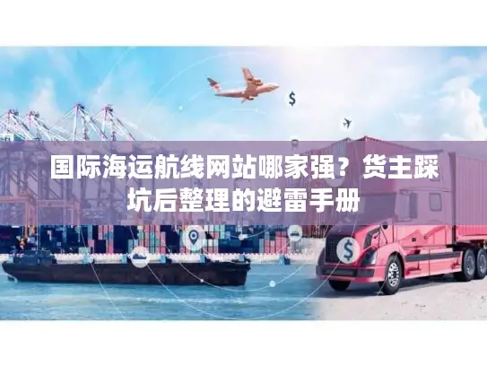 国际海运航线网站哪家强？货主踩坑后整理的避雷手册