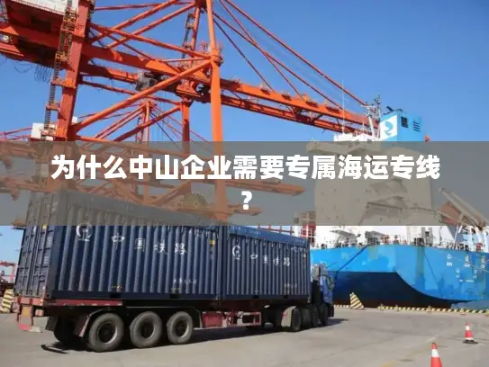 为什么中山企业需要专属海运专线？