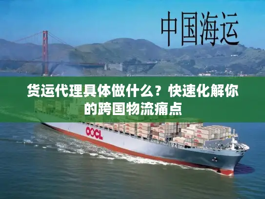 货运代理具体做什么？快速化解你的跨国物流痛点