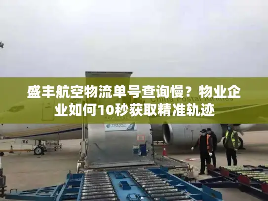 盛丰航空物流单号查询慢？物业企业如何10秒获取精准轨迹