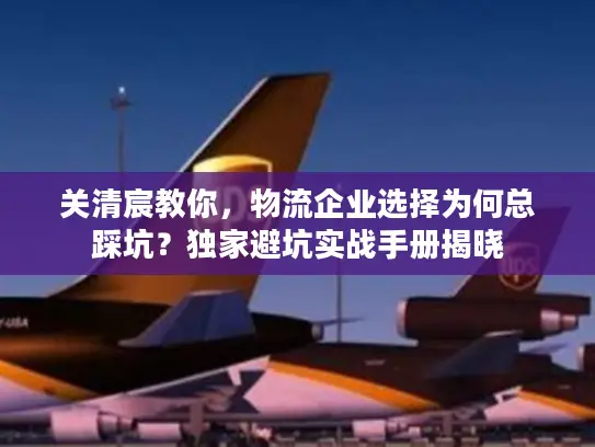 关清宸教你，物流企业选择为何总踩坑？独家避坑实战手册揭晓