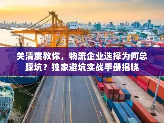 关清宸教你，物流企业选择为何总踩坑？独家避坑实战手册揭晓