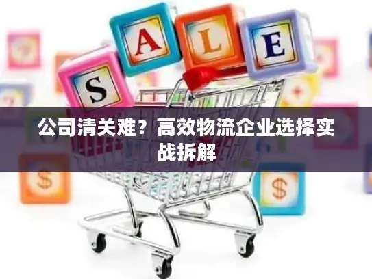 公司清关难？高效物流企业选择实战拆解