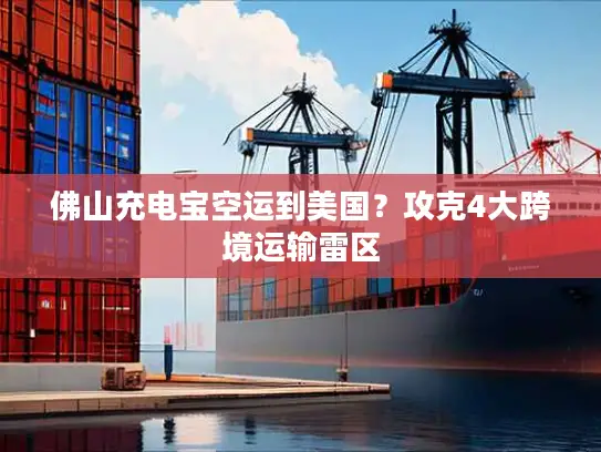佛山充电宝空运到美国？攻克4大跨境运输雷区