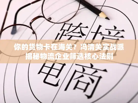 你的货物卡在海关？冯清关实战派揭秘物流企业筛选核心法则