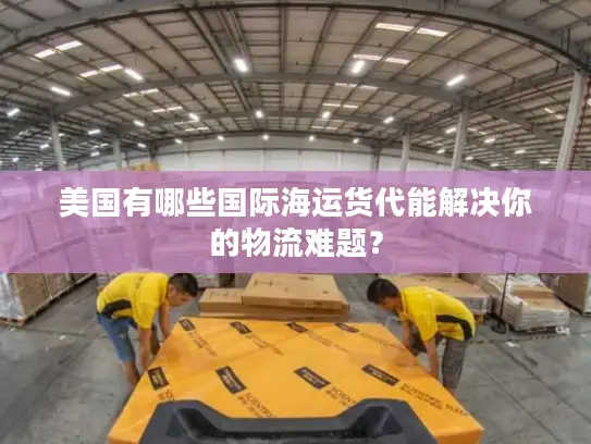 美国有哪些国际海运货代能解决你的物流难题？