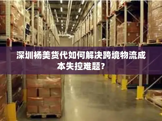 深圳杨美货代如何解决跨境物流成本失控难题？