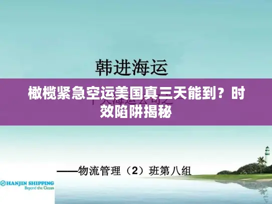 橄榄紧急空运美国真三天能到？时效陷阱揭秘