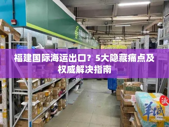 福建国际海运出口？5大隐藏痛点及权威解决指南