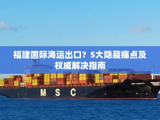 福建国际海运出口？5大隐藏痛点及权威解决指南