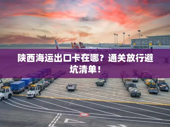 陕西海运出口卡在哪？通关放行避坑清单！