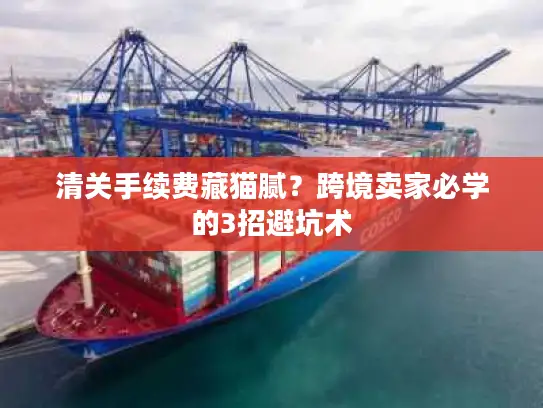 清关手续费藏猫腻?跨境卖家必学的3招避坑术 清关手续费藏猫腻?跨境卖家必学的3招避坑术