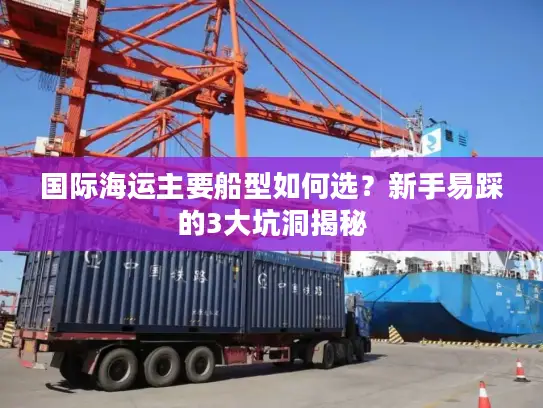 国际海运主要船型如何选？新手易踩的3大坑洞揭秘