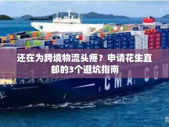 还在为跨境物流头疼？申请花生直邮的3个避坑指南