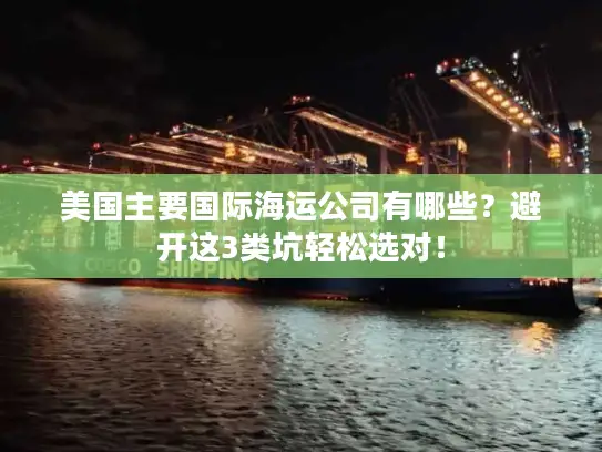 美国主要国际海运公司有哪些？避开这3类坑轻松选对！