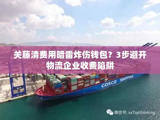 关藤清费用暗雷炸伤钱包？3步避开物流企业收费陷阱