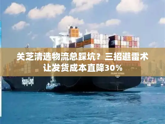关芝清选物流总踩坑？三招避雷术让发货成本直降30%