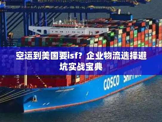 空运到美国要isf？企业物流选择避坑实战宝典