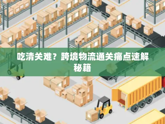 吃清关难？跨境物流通关痛点速解秘籍
