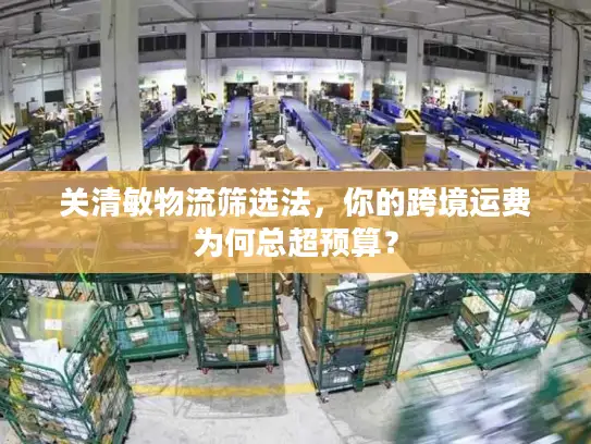 关清敏物流筛选法，你的跨境运费为何总超预算？