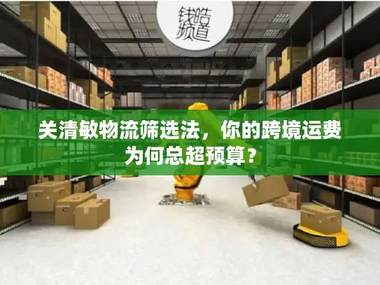 关清敏物流筛选法，你的跨境运费为何总超预算？