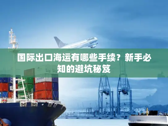 国际出口海运有哪些手续？新手必知的避坑秘笈