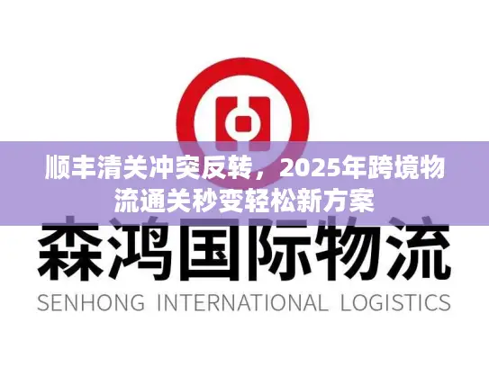 顺丰清关冲突反转，2025年跨境物流通关秒变轻松新方案