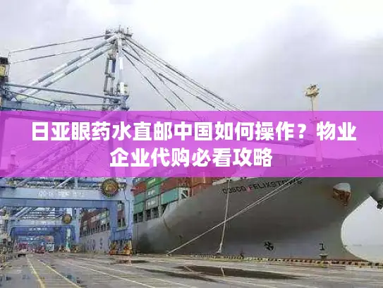 日亚眼药水直邮中国如何操作？物业企业代购必看攻略